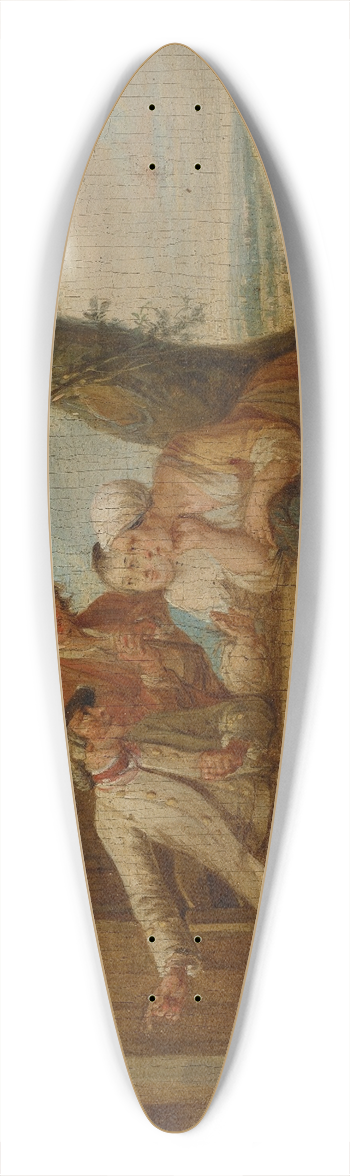 Louis Joseph Watteau - The Return 39.3 inch art pintail longboard deck