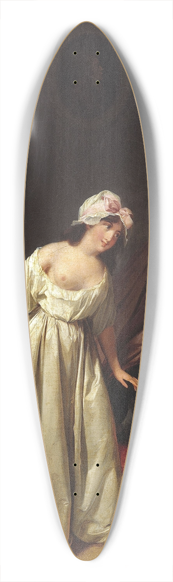 Louis Lopold Boilly - Le Doux Rveil 39.3 inch art pintail longboard deck