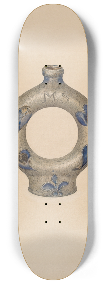 Giacinto Capelli - Ring Bottle 8.25 inch art skate deck