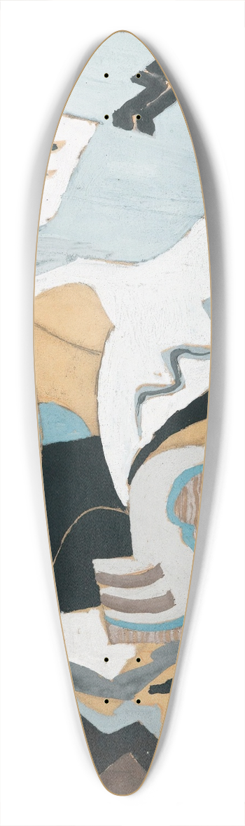 Louis Marcoussis - La Colombe Poignarde 39.3 inch art pintail longboard deck