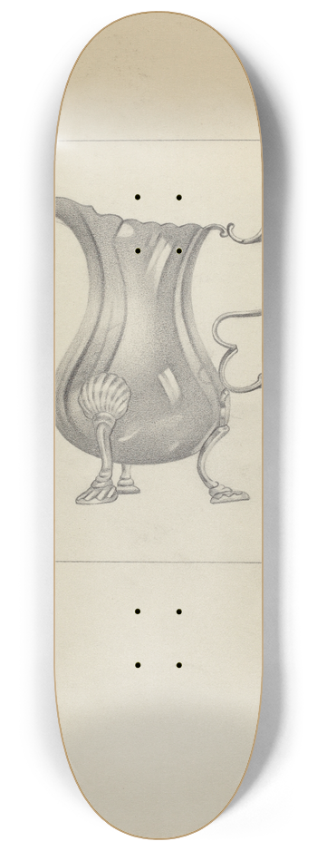 Giacinto Capelli - Silver Creamer 8.25 inch art skate deck