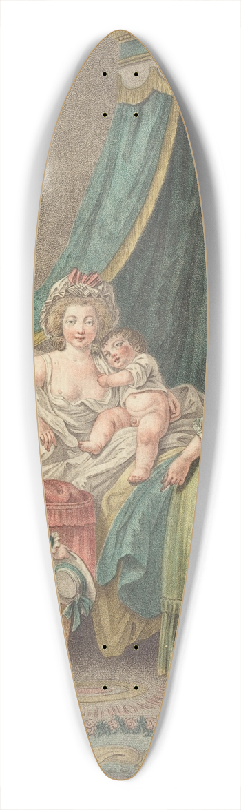 Louis-Marin Bonnet - Les Compliments Du Jour De Lan 39.3 inch art pintail longboard deck