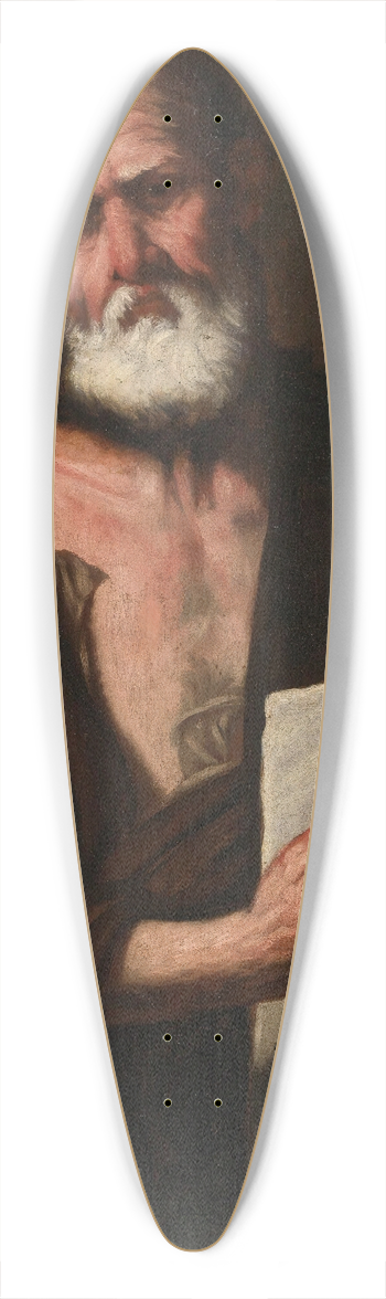 Luca Giordano - Aristotle 39.3 inch art pintail longboard deck