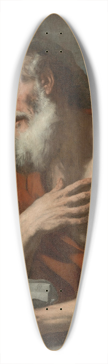 Luca Giordano - St. Jerome 39.3 inch art pintail longboard deck