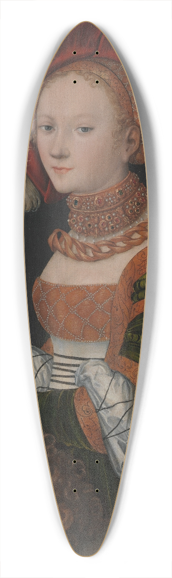 Lucas Cranach the Elder - Judith with the Head of Holofernes 39.3 inch art pintail longboard deck