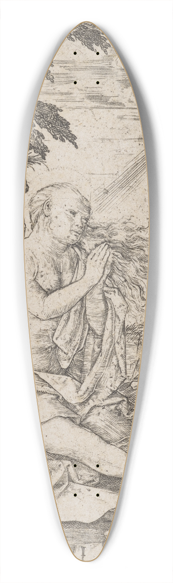 Lucas Van Leyden - Die bssende Maria Magdalena 39.3 inch art pintail longboard deck