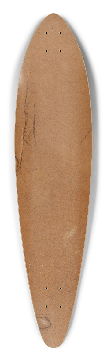 Luc-Olivier Merson - Etude de quatre mains 39.3 inch art pintail longboard deck