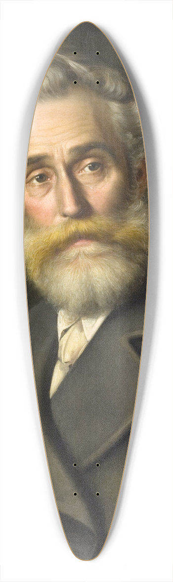 Ludovica Thornam - The Painter Vilhelm Kyhn 39.3 inch art pintail longboard deck