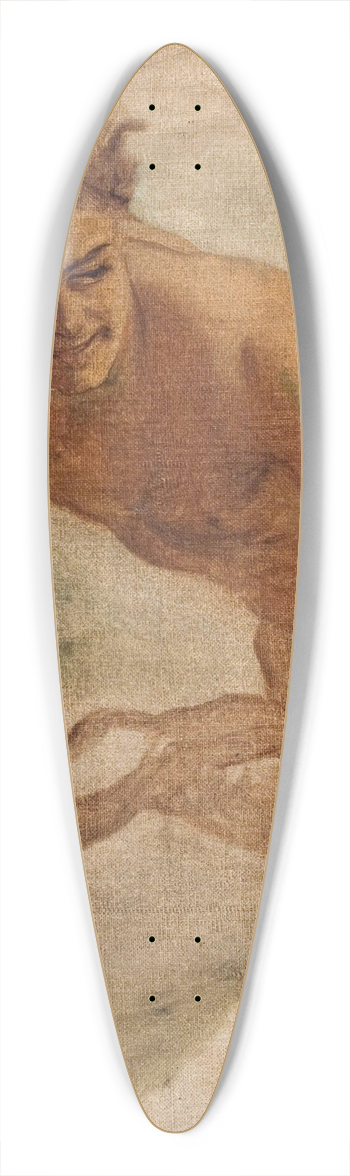 Ludvig Abelin Schou - Centaur 39.3 inch art pintail longboard deck