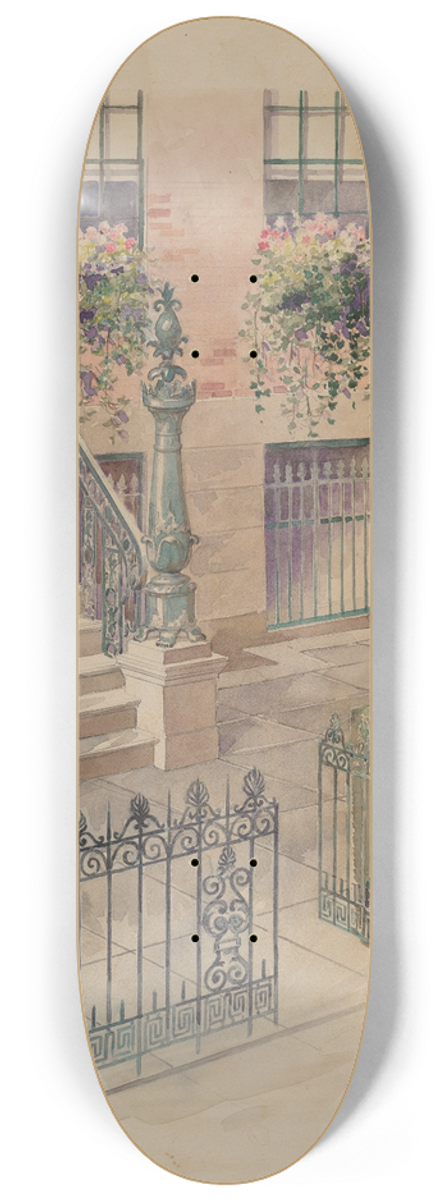 Gilbert Sackerman - Balcony 8.25 inch art skate deck
