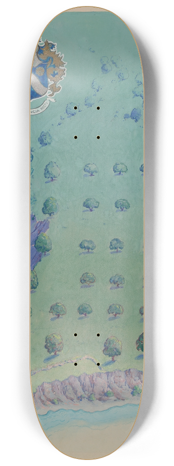 Gilbert Sackerman - I. Beekman Estate 8.25 inch art skate deck