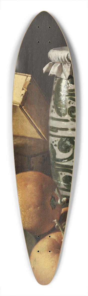 Luis Melndez - Still Life with Oranges, Jars, and Boxes of Sweets 39.3 inch art pintail longboard deck