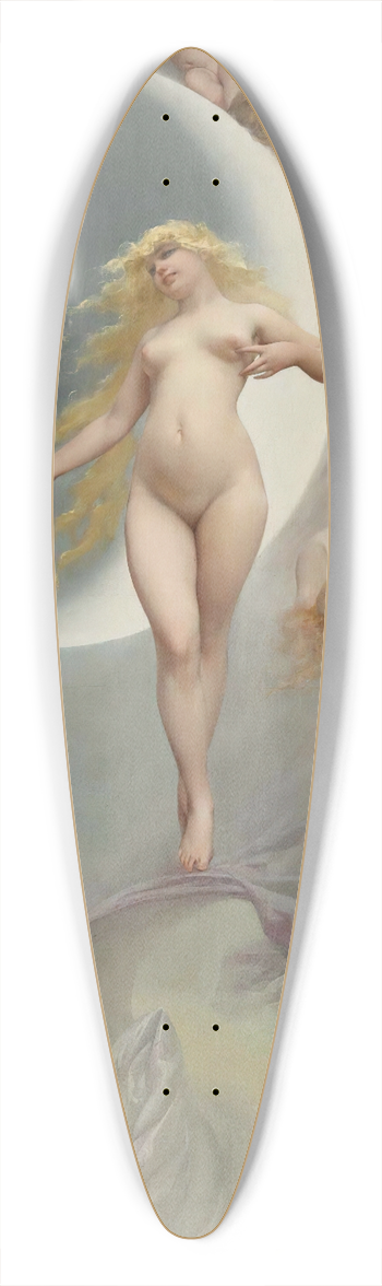 Luis Ricardo Falero - The Planet Venus 39.3 inch art pintail longboard deck
