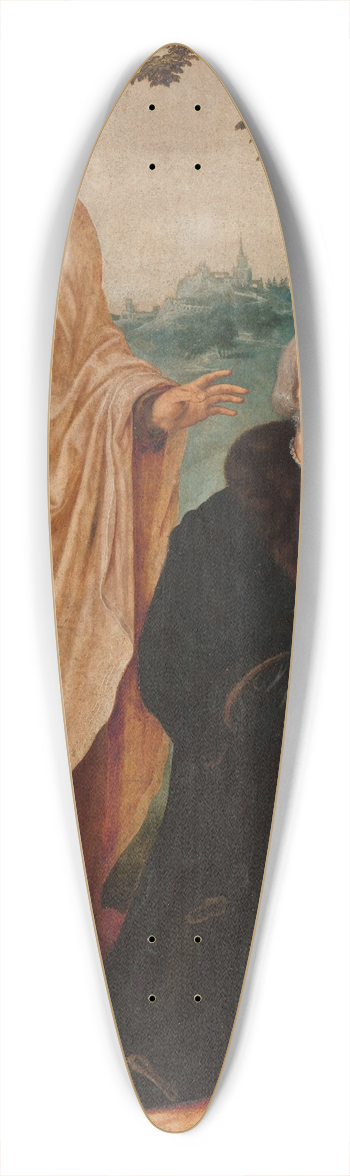 Maarten Van Heemskerck - Sibylla Erythrea 39.3 inch art pintail longboard deck