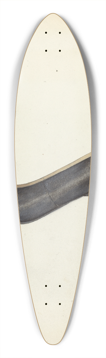 Mae Szilvasy - Shoe 39.3 inch art pintail longboard deck