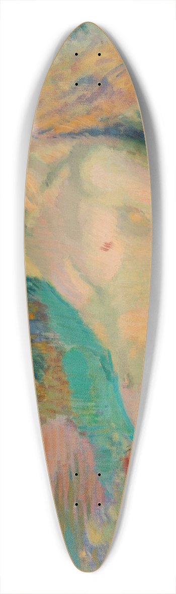 Magnus Enckell - Awakening Faun 39.3 inch art pintail longboard deck