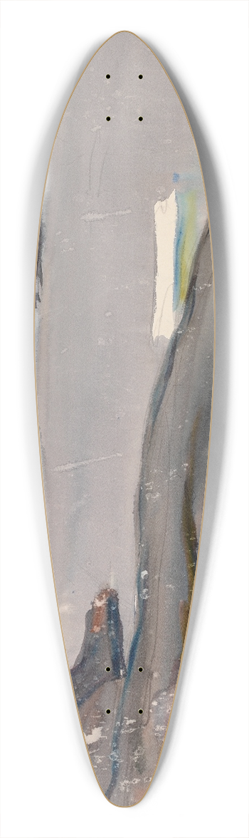 Magnus Enckell - Maritime Landscape 39.3 inch art pintail longboard deck
