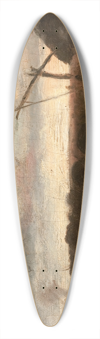 Maksymilian Gierymski - Gypsy Camp II 39.3 inch art pintail longboard deck