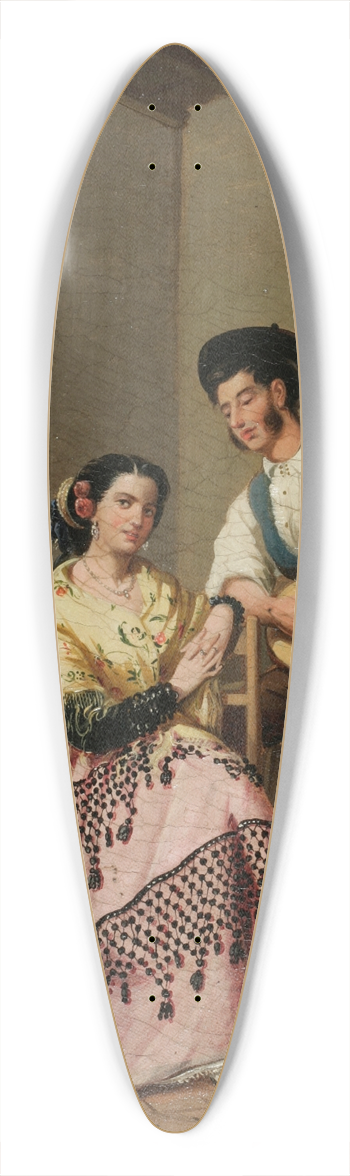 Manuel Cabral Aguado Bejarano - La copla 39.3 inch art pintail longboard deck