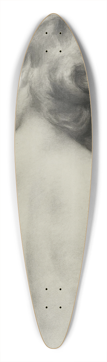 Marcel Balleroy - Nude 39.3 inch art pintail longboard deck
