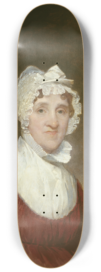 Gilbert Stuart - Sarah Homes Tappan (Mrs. Benjamin Tappan) 8.25 inch art skate deck