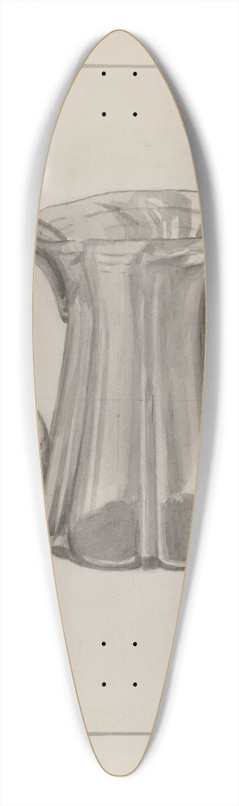 Marcus Moran - Pitcher 39.3 inch art pintail longboard deck