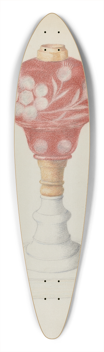Margaret Stottlemeyer - Lamps 39.3 inch art pintail longboard deck