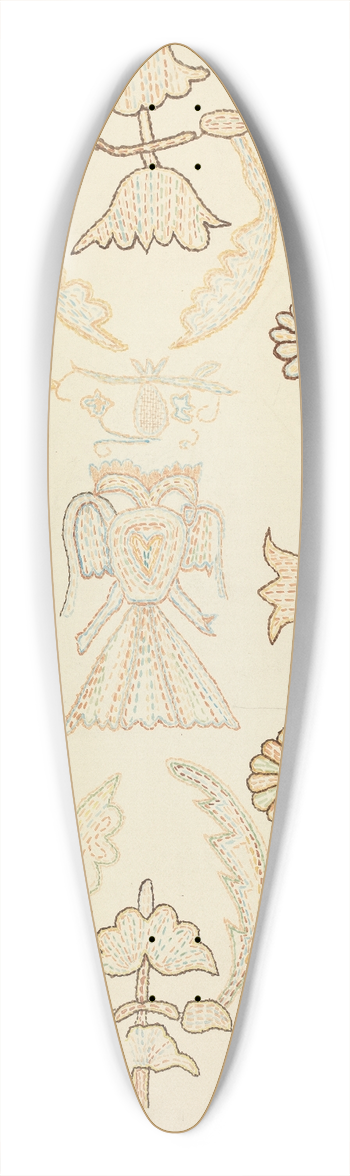 Margery Parish - Wall Decoration 39.3 inch art pintail longboard deck
