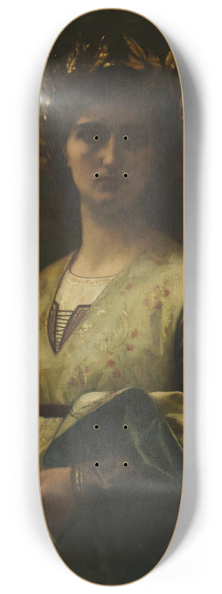 Alexandre Cabanel - Petrarchs Laura 8.25 inch art skate deck