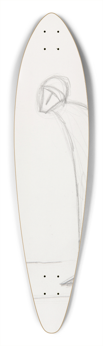 Marian Kopf - Kobiety 39.3 inch art pintail longboard deck