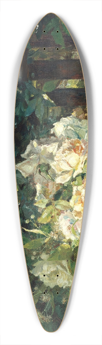 Marie Egner - In der Laube 39.3 inch art pintail longboard deck