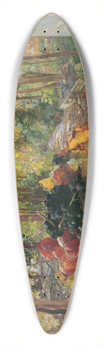 Marie Egner - In der Pergola 39.3 inch art pintail longboard deck