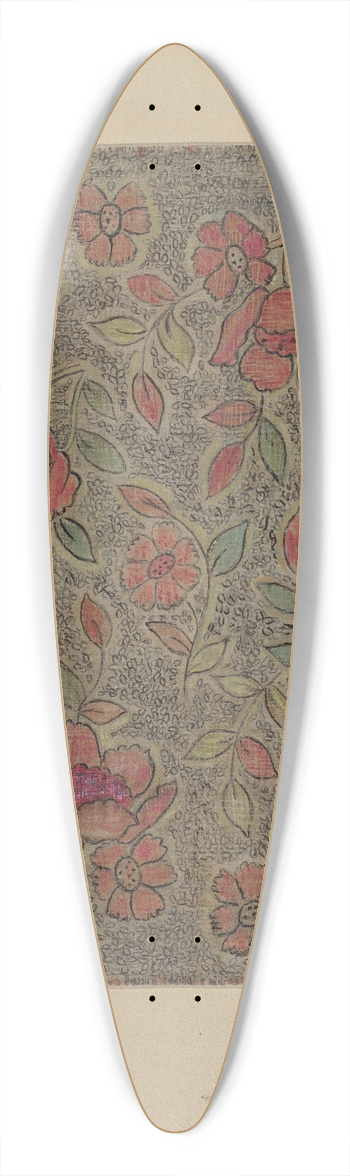 Marie Lutrell - Calico 39.3 inch art pintail longboard deck
