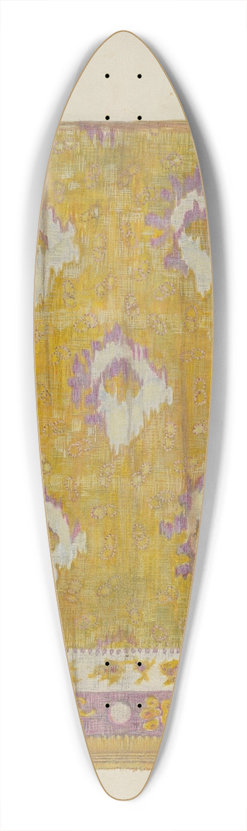 Marie Lutrell - Silk Scarf 39.3 inch art pintail longboard deck