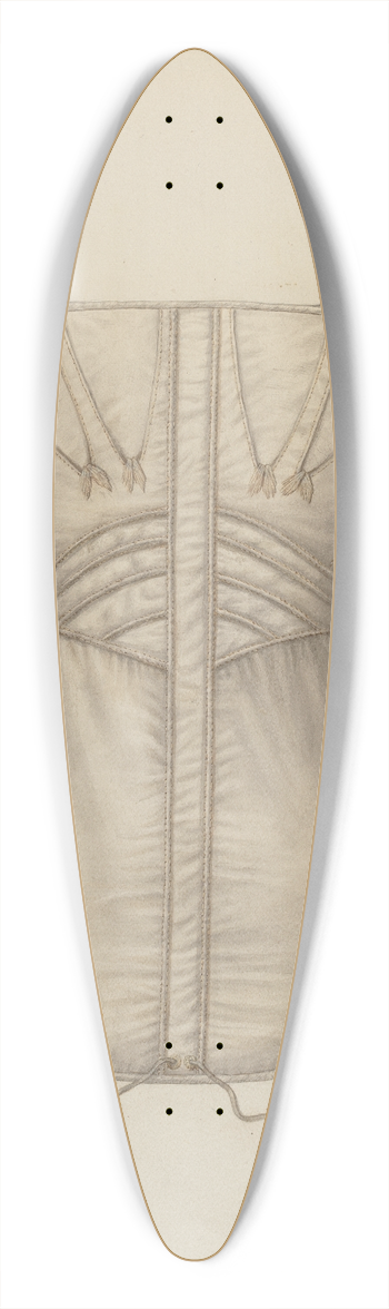 Marie Mitchell - Corset 39.3 inch art pintail longboard deck