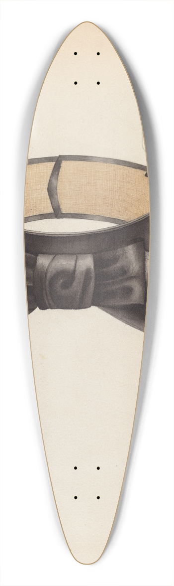 Marie Mitchell - Cravat 39.3 inch art pintail longboard deck