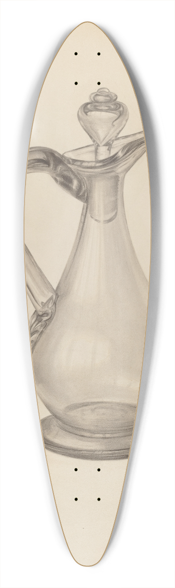 Marie Mitchell - Cruet 39.3 inch art pintail longboard deck