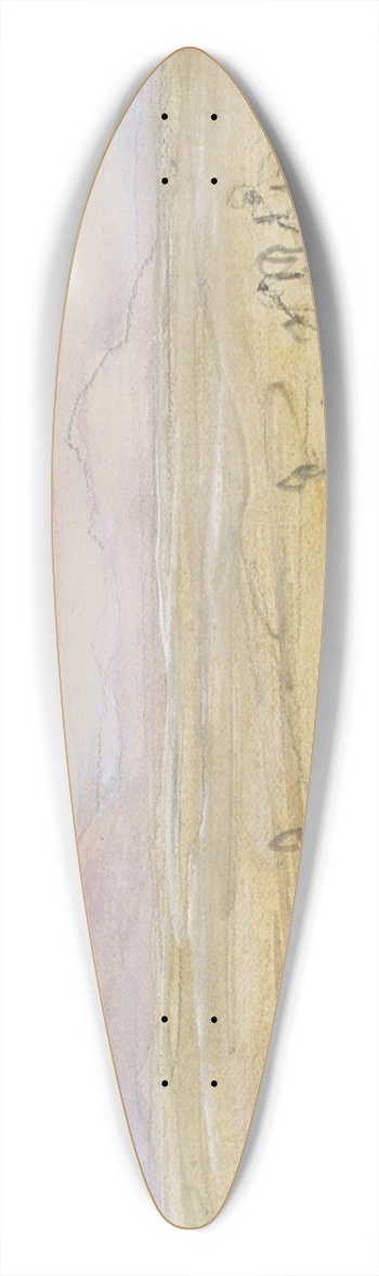 Marius Bauer - Woestijnlandschap met figuren 39.3 inch art pintail longboard deck