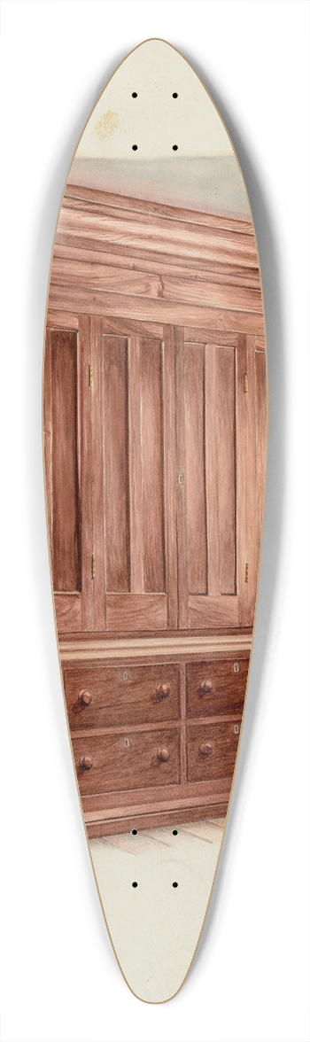 Marius Hansen - Built-in Cabinet 39.3 inch art pintail longboard deck