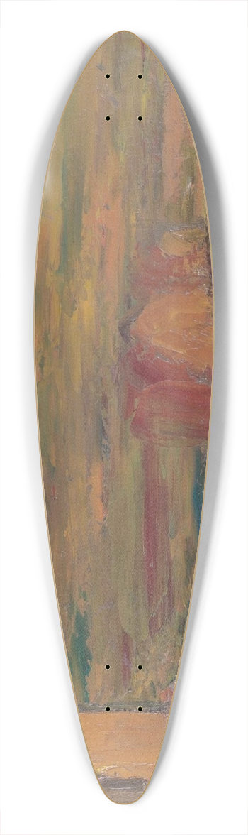 Mark Gertler - landscape 39.3 inch art pintail longboard deck