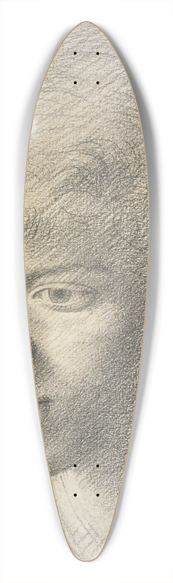 Mark Gertler - Study for The Violinist 39.3 inch art pintail longboard deck