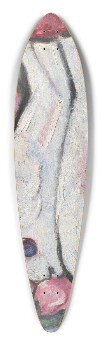 Marsden Hartley - Banquet in Silence 39.3 inch art pintail longboard deck