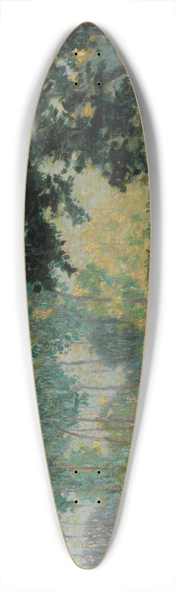 Martn Malharro - El arado 39.3 inch art pintail longboard deck
