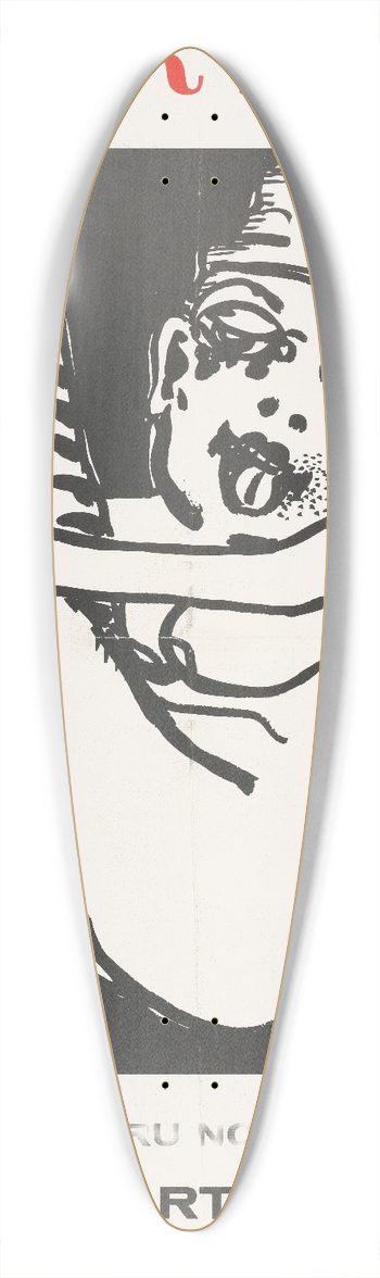 Maryan - Maryan, October 13 thru November 7 39.3 inch art pintail longboard deck