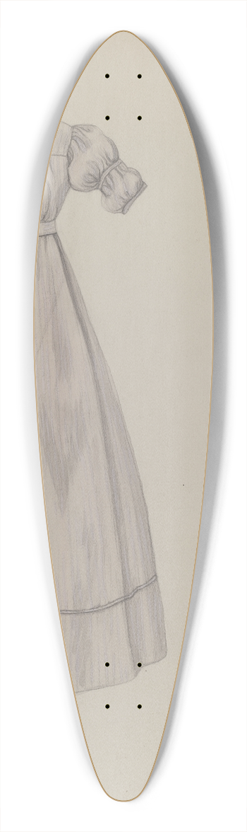 Mary E. Humes - Dress 39.3 inch art pintail longboard deck