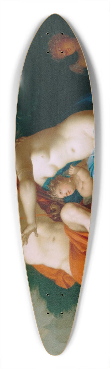 Mattheus Terwesten - Venus and Adonis 39.3 inch art pintail longboard deck