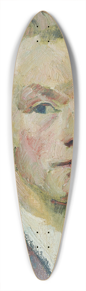 Matthias May - Selbstbildnis 39.3 inch art pintail longboard deck
