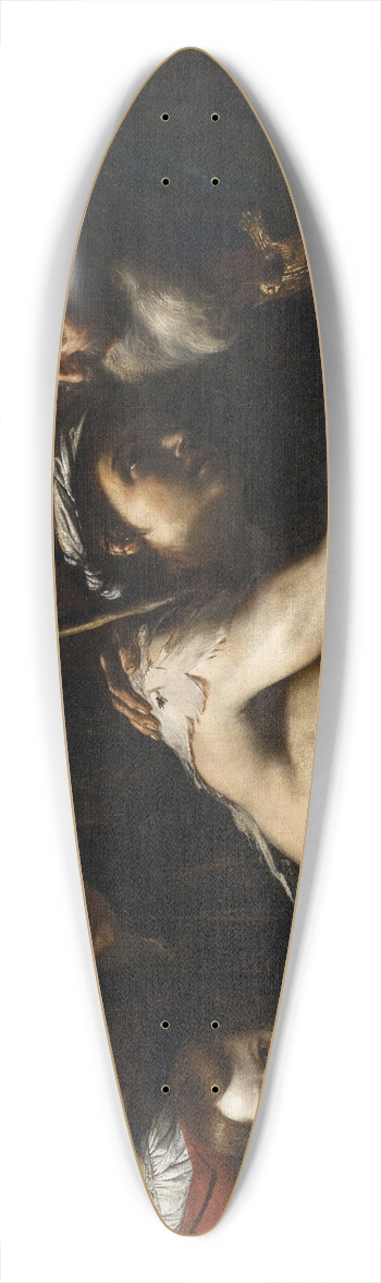 Mattia Preti - Le fils prodigue 39.3 inch art pintail longboard deck