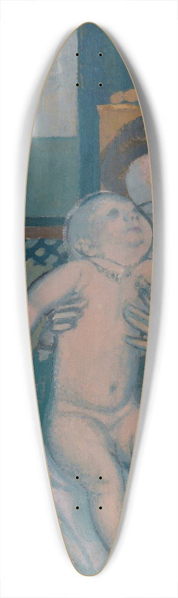 Maurice Denis - Enfant nu, Maternit  la pomme 39.3 inch art pintail longboard deck