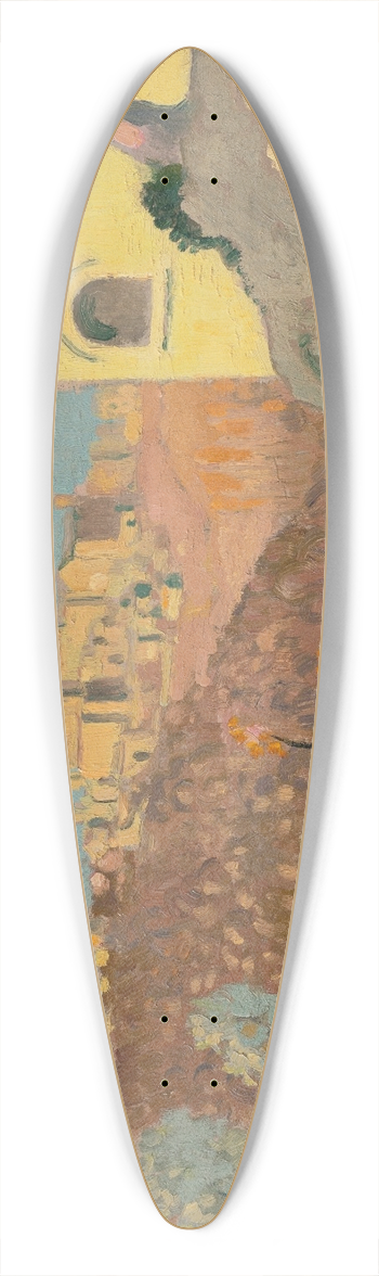 Maurice Denis - Montefalco 39.3 inch art pintail longboard deck